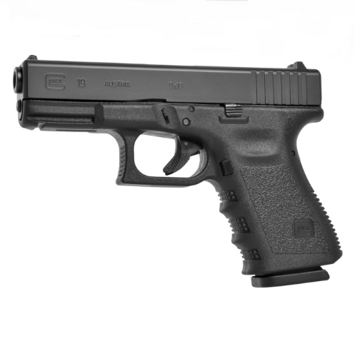 GLOCK G19 set Gen.3, NS Steel, Compact cal.9x19