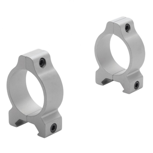 Leupold Rifleman 30mm Vertical Split Rings, Silver Finish | 57339