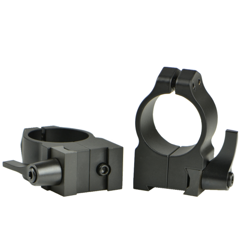 Warne STEEL RINGS 34mm Quick Detach Low  (2 p-c) | 220LM