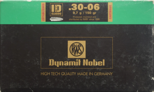 Патрони за карабина RWS кал..30-06 Springfield
