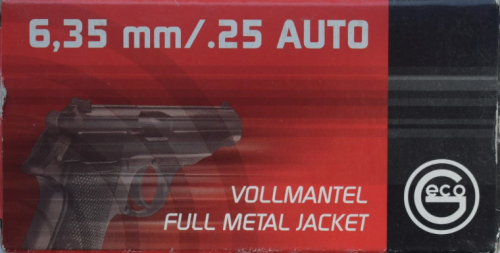 6.35 mm Browning (.25 Auto)