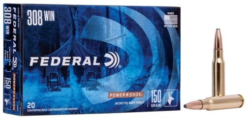 Патрони за карабина Fed 308Win 150gr Power-Shok SP 308A