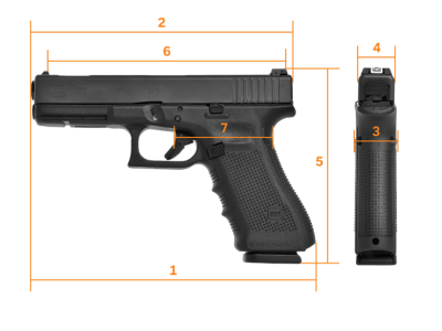 GLOCK G17С, Gen.4, Standard, кал. 9 mm Luger