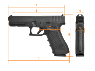 GLOCK G17, Gen.4 MOS, Standard, кал. 9 mm Luger