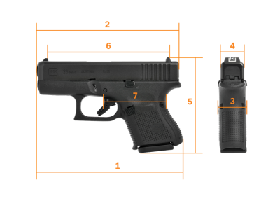 GLOCK G26 Gen.5, Subcompact cal.9x19