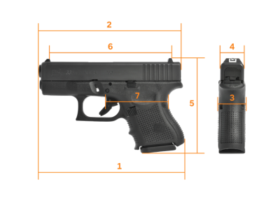 GLOCK G33 Gen.4 Subcompact, кал. 357SIG