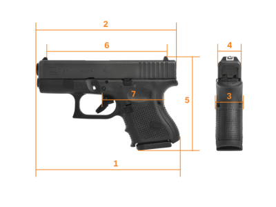 GLOCK G27 Gen4 Subcompact, кал. 40 S&W