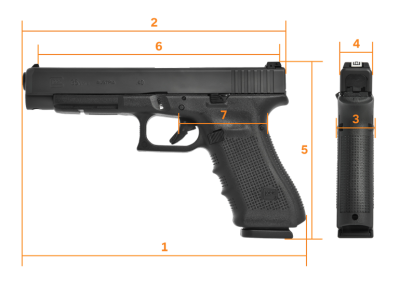 GLOCK G35 Gen4 Competition NS, кал. 40 S&W