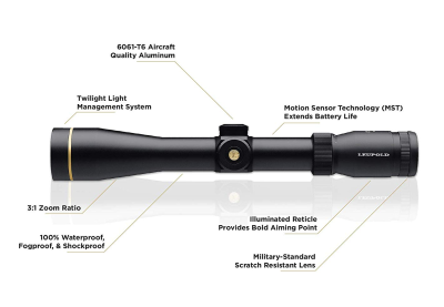 Leupold VX-R 4-12x40 Ballistic FireDot Illuminated | 111240