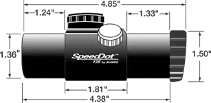 Burris SpeedDot 135 1x35mm 3 MDot | 