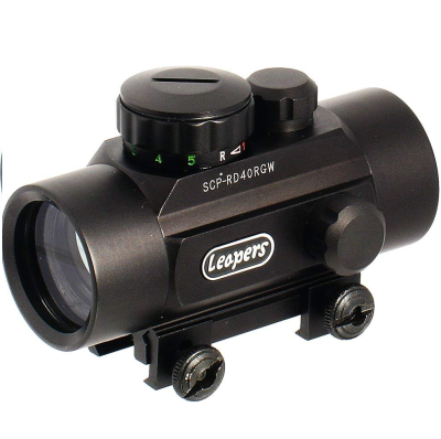 Leapers Golden Image 38mm Red/Green Dot | SCP-RD40RGW