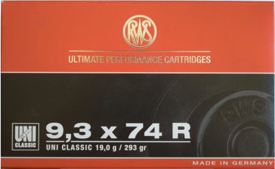 Патрони за карабина RWS кал..9.3 x 74R