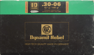 Патрони за карабина RWS кал..30-06 Springfield