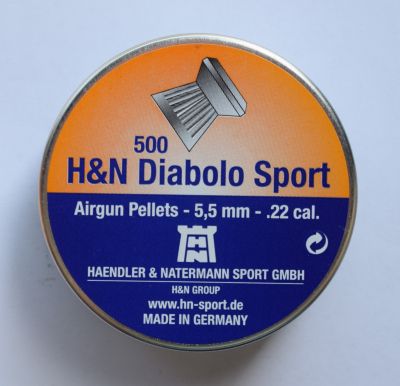 Сачми H&N Diabolo Sport 5.5 mm / 500 pcs