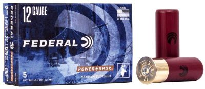Federal - Power-Shok Buckshot F127 000 Buck 8Pel, 12/70