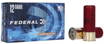 Federal Power-Shok Buckshot, F130 00Buck 12/70