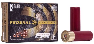 Federal Premium Buckshot PFC154 00 Buck 9 Pel 12/70 container