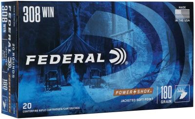 Патрони за карабина Fed 308Win 180gr Power-Shok SP 308B