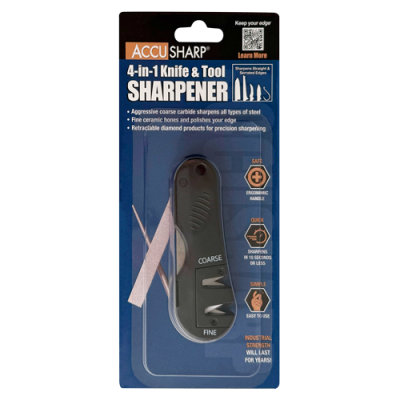 Точило AccuSharp® 4-in-1 Knife & Tool Sharpener (029C)
