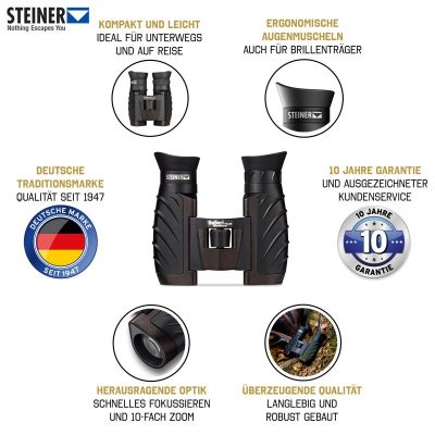 Бинокъл Steiner Safari Ultra Sharp 10x26 | 44770900