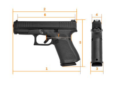 GLOCK G44 22LR  PR/M9x0.75
